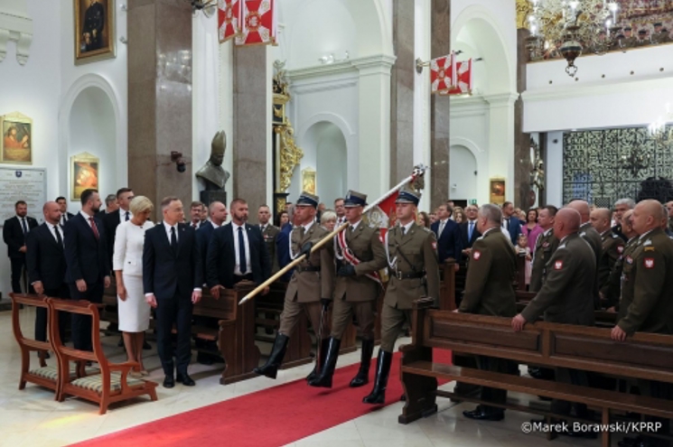 Uroczystości z okazji Święta Wojska Polskiego