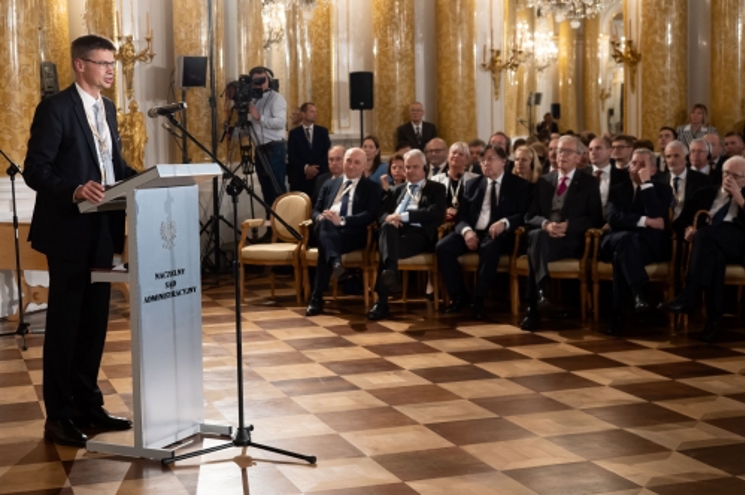 Prezydent RP, Prezes NSA oraz zaproszeni goście