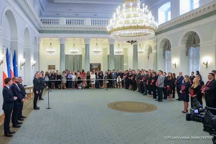 Uroczystość wręczenia aktów powołania
