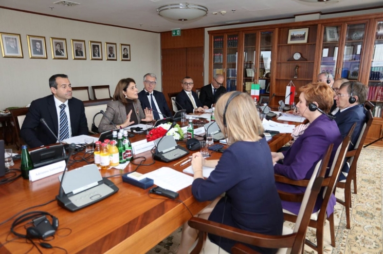 Wizyta delegacji Rady Stanu Republiki Włoch